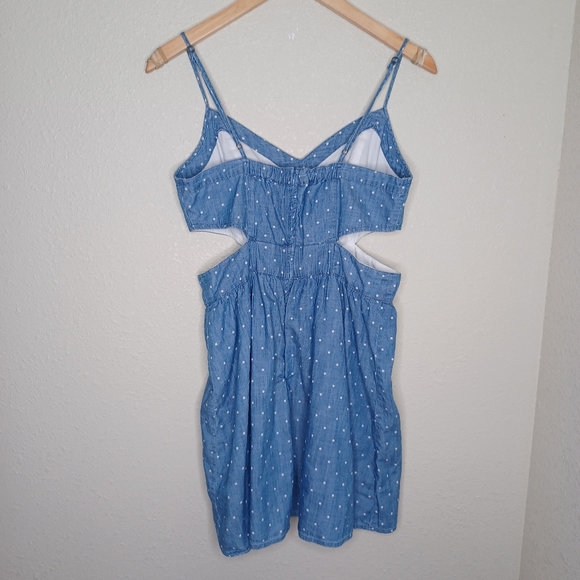 Abercrombie & Fitch Denim Blue Mini Dress - Picture 5 of 7